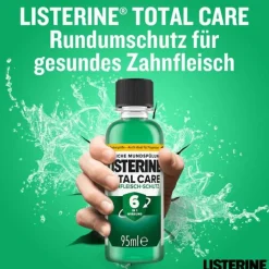 Listerine Total Care Zahnfleisch-Schutz Mundspül., 95 ml> Mundspülung