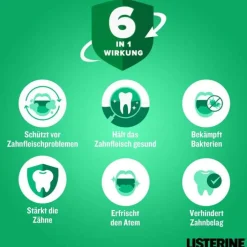 Listerine Total Care Zahnfleisch-Schutz Mundspül., 95 ml><noscript><img width=