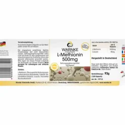 L-Methionin Kapseln, 120 St