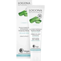 Logona Classic feuchtigkeitsspendende Tagescreme Bio-Aloe Vera, 30 ml> Gesichtspflege