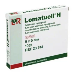 Lomatuell® H Salbentüll 5x5 cm, 10 St