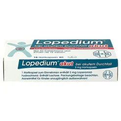 Lopedium akut bei akutem Durchfall Hartkapseln, 10 St