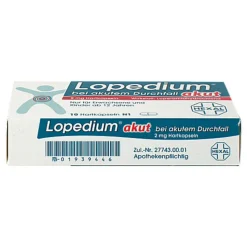 Lopedium akut bei akutem Durchfall Hartkapseln, 10 St