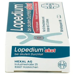 Lopedium akut bei akutem Durchfall Hartkapseln, 10 St