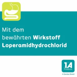 Loperamid akut – 1 A Pharma® Hartkapseln, 10 St