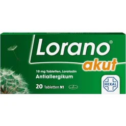 Lorano akut 10 mg Tabletten, 20 St