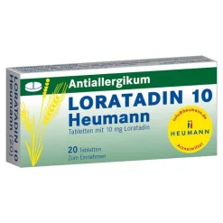 Heumann LORATADIN 10 Tabletten, 20 St> Loratadin|Allergie Tabletten