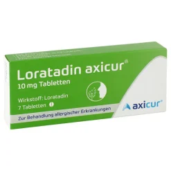 Loratadin axicur® 10 mg Tabletten, 7 St