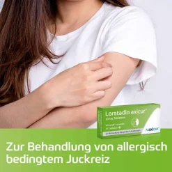 axicur Loratadin ® 10 mg Tabletten, 50 St><noscript><img width=