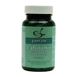 Green line Nutritheke L-Ornithin 400 mg Kapseln, 60 St> Aminosäuren