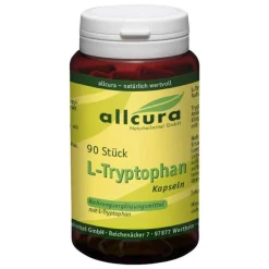 Allcura L-Tryptophan 500 mg Kapseln, 90 St> Aminosäuren