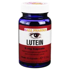 Hecht Pharma Lutein 6 mg Kapseln, 30 St> Lutein