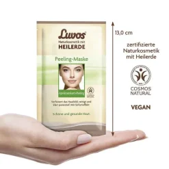 Luvos Heilerde Creme-Maske Peeling, 2X7.5 ml> Heilerde|Gesichtsmasken