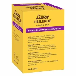 Luvos Heilerde extrafein akut Säurebedingte Magenbeschwerden Kapseln , 100 St