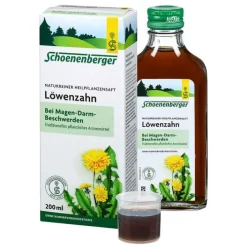 Schoenenberger Löwenzahn Saft HPS, 200 ml> Blasenentzündung Medikamente