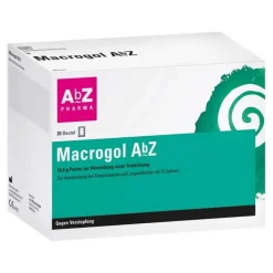 AbZ Macrogol Pulver zur Herstellung einer Lösung zum Einnehmen, 20 St> Abführmittel