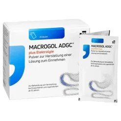 ADGC Macrogol ® plus Elektrolyte Pulver zur H.e.L.zum Einnehmen , 20 St> Abführmittel