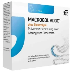 ADGC Macrogol ® plus Elektrolyte Pulver zur H.e.L.zum Einnehmen , 10 St> Abführmittel