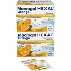 Hexal Macrogol Orange Pulver zur Herstellung einer Lösung zum Einnehmen Beutel , 100 St> Abführmittel