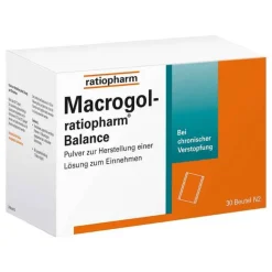 Ratiopharm Macrogol Balance Pulver zur H.e.Lösung zum Einnehmen, 30 St> Abführmittel