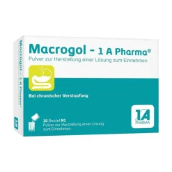 Macrogol-1A Pharma Pulver zur Herstellung einer Lösung zum Einnehmen, 10 St
