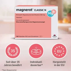 magnerot® CLASSIC N Magnesium Tabletten, 200 St