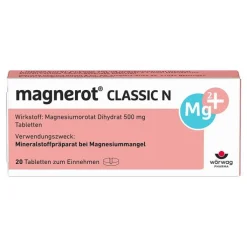 magnerot® CLASSIC N Magnesium Tabletten, 20 St