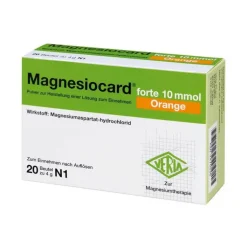 Magnesiocard forte 10 mmol Orange Pulver, 20 St