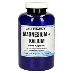 Hecht Pharma Magnesium + Kalium GPH Kapseln, 360 St> Magnesium