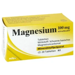 Magnesium 100 mg Jenapharm Tabletten, 20 St