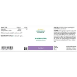 Magnesium als Magnesiummalat Kapseln, 72 g