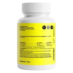 Magnesium Chelat Kapseln hoch bioverfügbar, 120 St