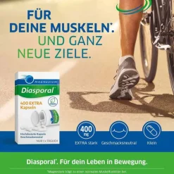 Magnesium Diasporal 400 Extra Kapseln, 50 St> Magnesium|Muskulatur