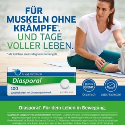 Magnesium Diasporal 100 Lutschtabletten, 50 St