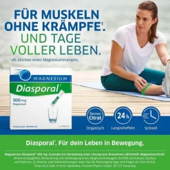 Magnesium Diasporal 300 mg Trinkgranulat, 20 St