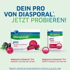 Magnesium Diasporal pro B-Vitamin-Komplex Depot Muskel + Nerven Tabletten, 30 St><noscript><img width=