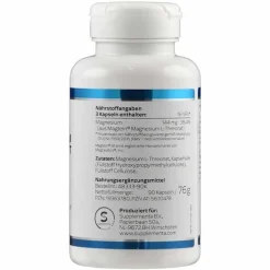Supplementa Magnesium L-Threonat Magtein Klean Labs Kapseln, 90 St> Magnesium