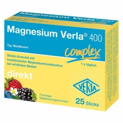 Verla Magnesium 400 Waldbeere Direkt-Granulat, 25 St> Magnesium