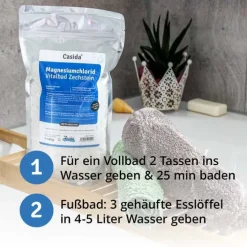 Casida Magnesiumchlorid Vitalbad Zechstein, 1 kg> Badesalz