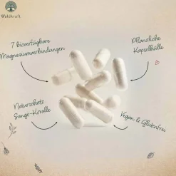 Magnesium-Komplex 7in1 Sangokoralle Kapseln Erdling, 120 St