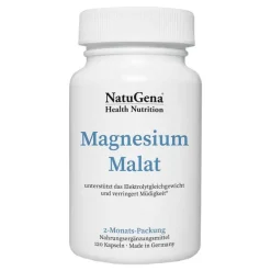 Natugena Magnesiummalat Kapseln, 120 St> Magnesium