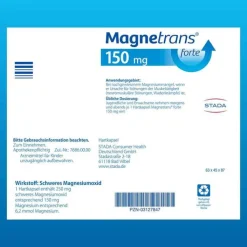 Magnetrans forte 150 mg Hartkapseln, 50 St