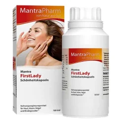 Mantra First Lady Schönheitskapseln, 180 St> Vitamin E (Tocopherol)|Vitamin B7 (Biotin)