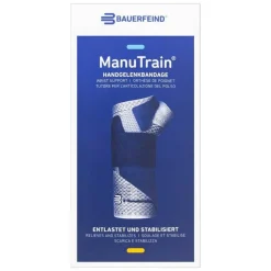 Manutrain Handgelenkbandage Größe 5 rechts titan, 1 St