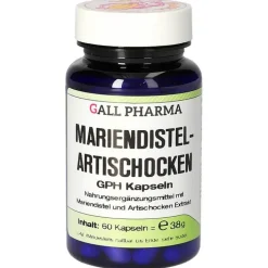 Hecht Pharma Mariendistel Artischocken GPH Kapseln, 60 St> Verdauung