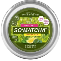 So Matcha Matcha So`matcha Pastillen Grüntee Minze, 40 g> Bonbons