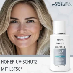 Medipharma Cosmetics Protect Gesichtsfluid LSF 50 + , 50 ml> Tagespflege|Anti-Aging