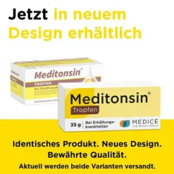 Meditonsin Tropfen bei Erkältung, 35 g