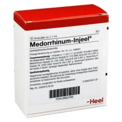 Injeel Medorrhinum Ampullen, 10 St> Heel