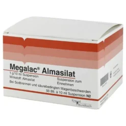 Megalac Almasilat Suspension, 50X10 ml> Sodbrennen Medikamente